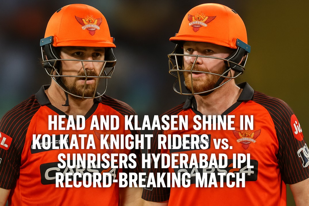 SRH vs KKR 2025 match scorecard and records
