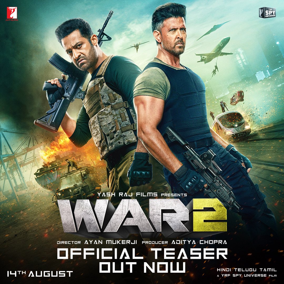 War 2 Official Teaser