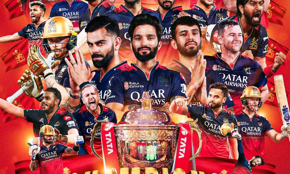 RCB’s First-Ever IPL Trophy Win